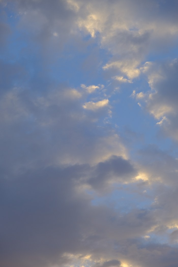 Clouds and Sky in Natural Light — Anime wallpaper