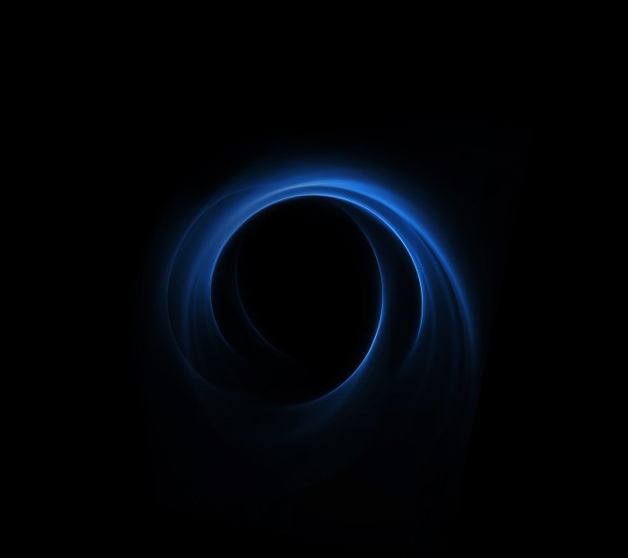 Dark Spiral Blue Huawei Honor V8 Wallpaper — Abstract wallpaper