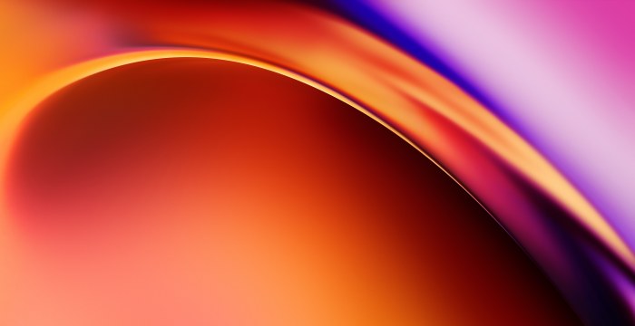 Orange Gradient Curves Wallpaper — Abstract wallpaper