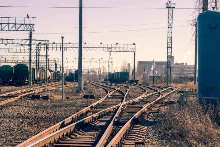 Landscape Desktop Background 4K Wallpaper — Trains wallpaper