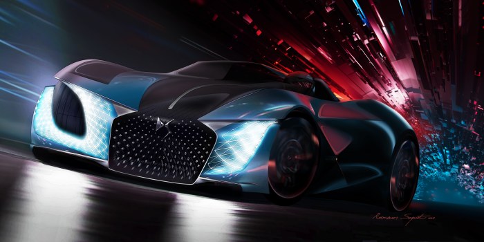 Ds X E Tense Concept Cars 2018 (cars, landscape)