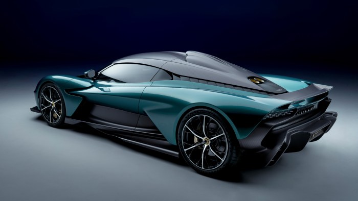 Teal Hypercar Rear Quarter — Cars wallpaper