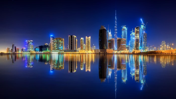 City Skyline in Cool Natural Light — City wallpaper