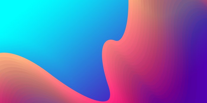 Orange and Blue Abstract Gradient Wallpaper — Abstract wallpaper