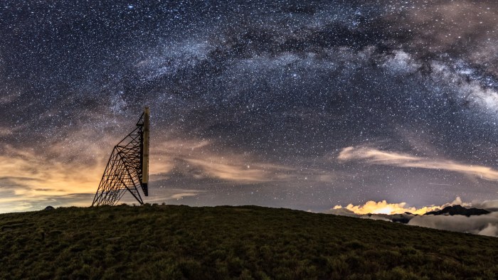 Milky Way Desktop Background — Night Sky wallpaper