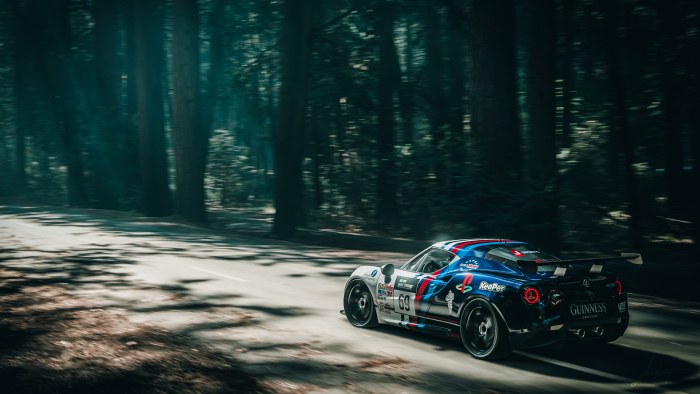 Rally Coupe on a Forest Road — Cars wallpaper