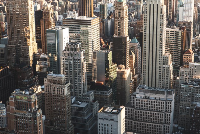 Cityscape in Olive Tones — City wallpaper