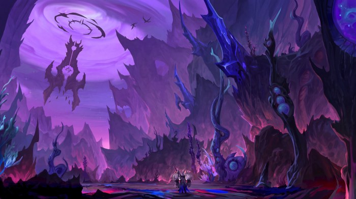 Warcraft Midnight Twilight Realms — Fantasy wallpaper