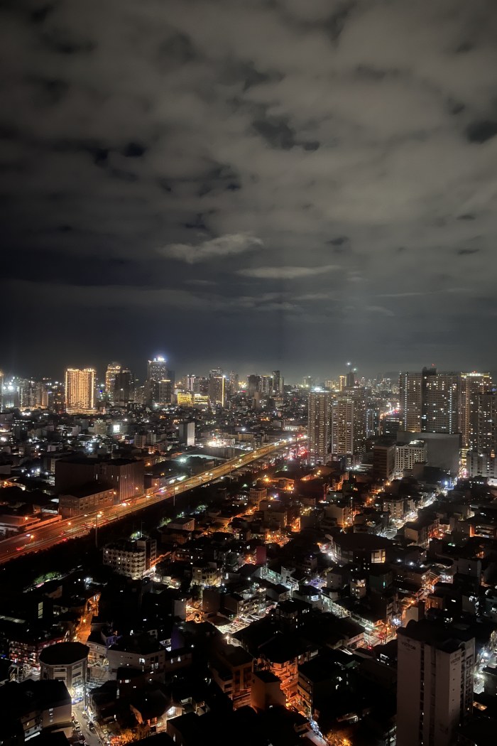 Nighttime Cityscape in Philippines — City wallpaper