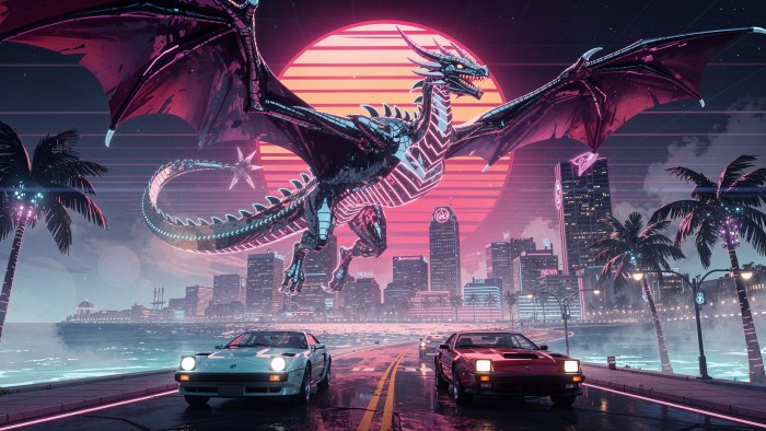 City Skyline and Car in Natural Light — City wallpaper