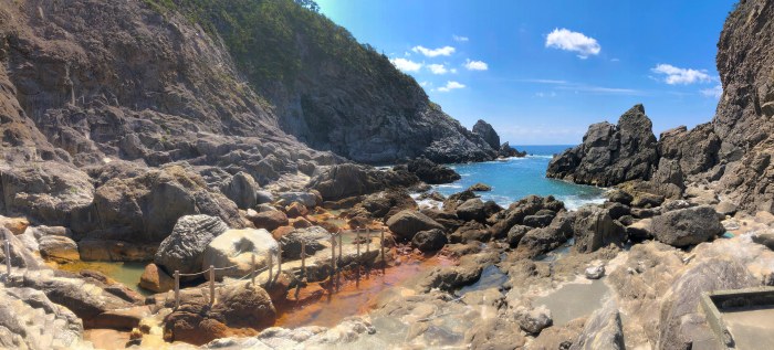 Rocky Coastline and Clear Sea — Ocean & Beach wallpaper