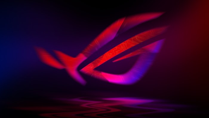 Asus Rog Neon Wallpaper — Technology wallpaper