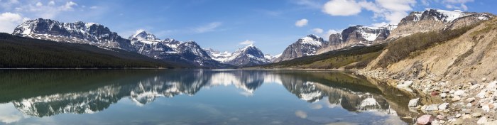 Lake-sherburne — Images With Annotations & Pd Us Nps — Nature wallpaper