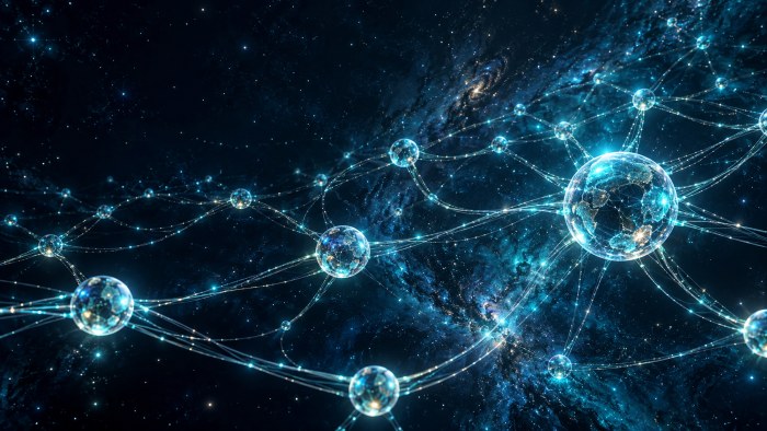 Linux Open Source Constellation 4K Wallpaper — Linux wallpaper
