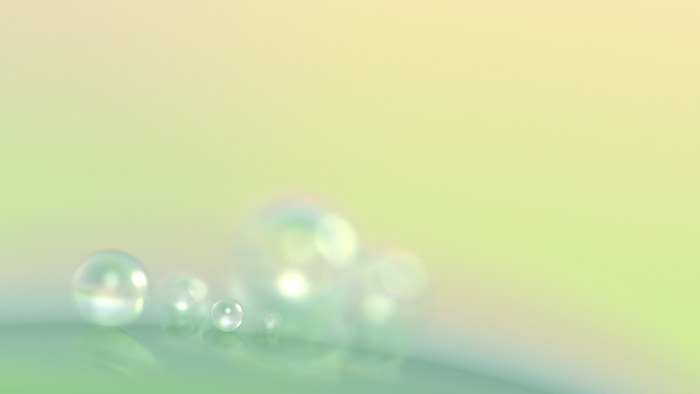 Soft Pastel Bubbles Macro 4K Wallpaper — Abstract wallpaper
