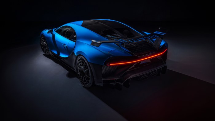 Blue Hypercar from Above — Cars wallpaper