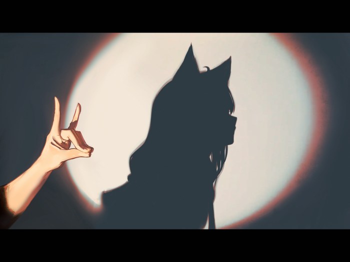Wolf Scene — Technology wallpaper