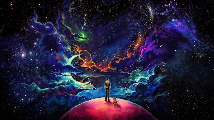 Alien Planet — Cosmos & Nebula — Space wallpaper