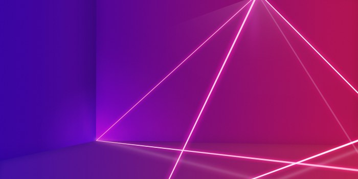 Laser Lines Pink Wallpaper — Abstract wallpaper