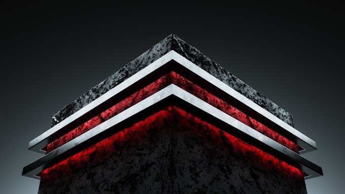 Cube Energy Architecture 3D Modern Wallpaper — Abstract wallpaper