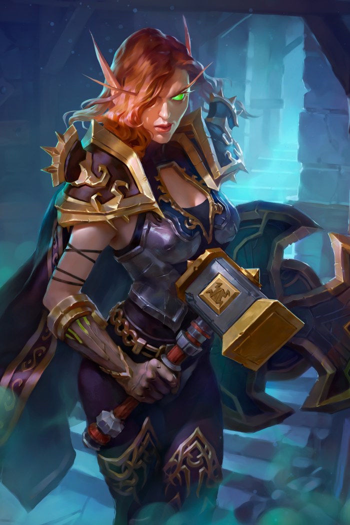 Hearthstone Dwarf Warrior Art — Games wallpaper