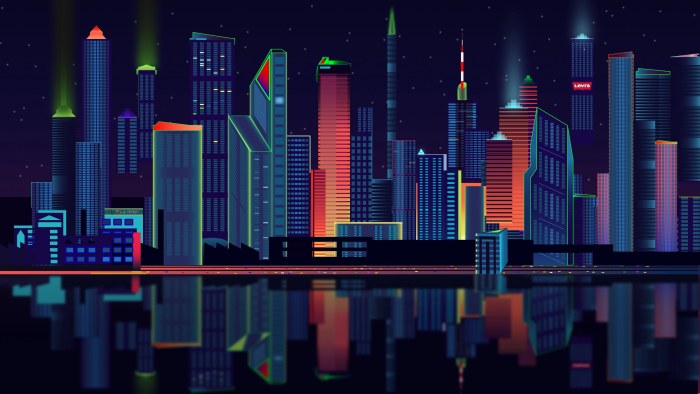 City Skyline in Moody Natural Light — City wallpaper