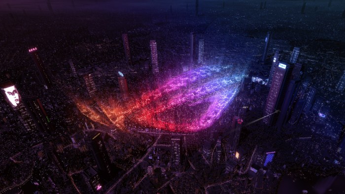 Neon City Lights — City wallpaper