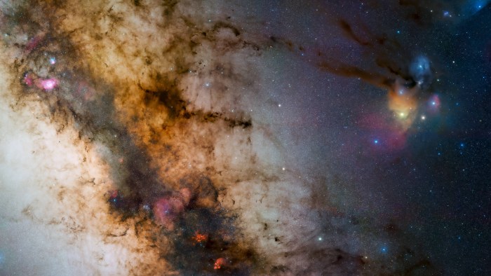 Milky Way Cloud Detail 4K Wallpaper — Space wallpaper