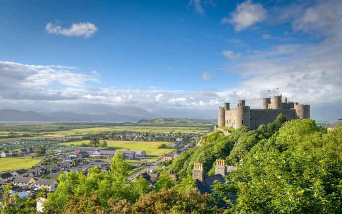 Harlech Castle in Harlech — Architecture wallpaper