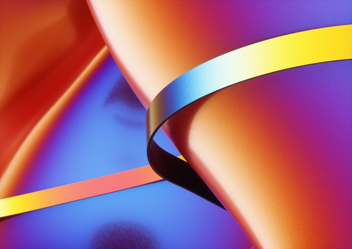 Interference Light Design Colorful Wallpaper — Abstract wallpaper
